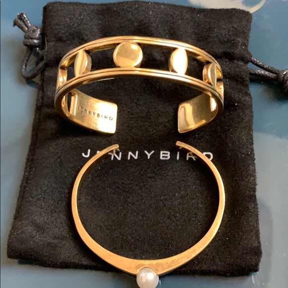 Jenny Bird Jewelry - Jenny Bird Brass Cuff Bracelets